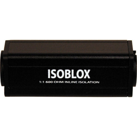RapcoHorizon ISO BLOX In-Line Mic-Level Isolation Transformer (600 Ohms)
