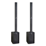 HK Audio POLAR 10 MK2 2000W Total Active Line Array Column PA System with 10" Sub (Pack of 2)