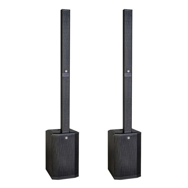 HK Audio POLAR 10 MK2 2000W Total Active Line Array Column PA System with 10" Sub (Pack of 2)