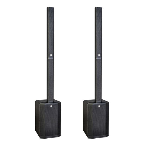 HK Audio POLAR 10 MK2 2000W Total Active Line Array Column PA System with 10" Sub (Pack of 2)