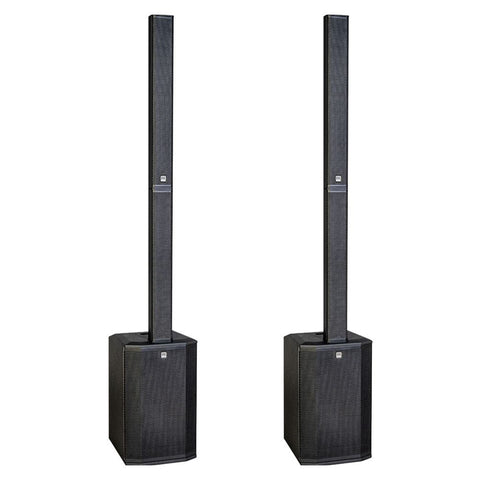 HK Audio POLAR 12 MK2 2000W Total Active Line Array Column PA System with 12" Sub (Pack of 2)