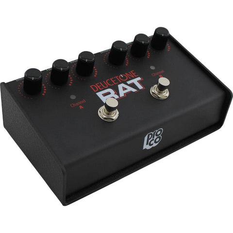 Pro Co Sound Deucetone RAT - Dual-Channel Analog Guitar Distortion Pedal