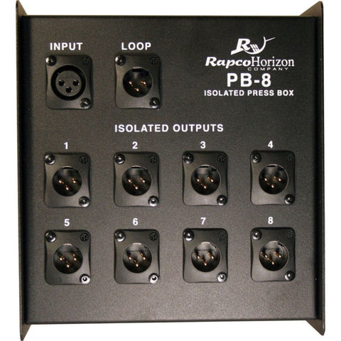 RapcoHorizon PB-8 Isolated 8-Channel Press Box