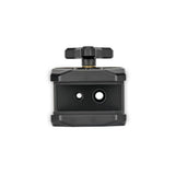 3 Legged Thing The 87 Angle-Sided Rifle Support Saddle, ARCA-Swiss Compatible Shooting Rest for Tripods, Aerospace-Grade Magnesium Alloy - Darkness (Matte Black)