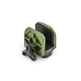 3 Legged Thing The 87 Angle-Sided Rifle Support Saddle, ARCA-Swiss Compatible Shooting Rest for Tripods, Aerospace-Grade Magnesium Alloy - Olive Drab Green