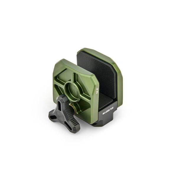 3 Legged Thing The 87 Angle-Sided Rifle Support Saddle, ARCA-Swiss Compatible Shooting Rest for Tripods, Aerospace-Grade Magnesium Alloy - Olive Drab Green
