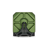 3 Legged Thing The 87 Angle-Sided Rifle Support Saddle, ARCA-Swiss Compatible Shooting Rest for Tripods, Aerospace-Grade Magnesium Alloy - Olive Drab Green