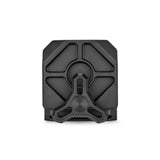 3 Legged Thing The 90 Rifle Support Saddle, Darkness | Straight-Sided, ARCA-Swiss Compatible Shooting Rest for Tripods, Aerospace-Grade Magnesium Alloy