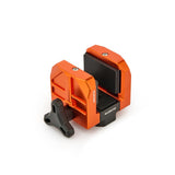 3 Legged Thing The Shapeshifter Stock-Adaptive Rifle Support Saddle, ARCA-Swiss Compatible Shooting Rest, Aerospace-Grade Magnesium Alloy - Lava (Black/Orange)