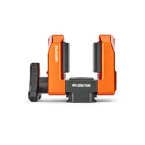 3 Legged Thing The Shapeshifter Stock-Adaptive Rifle Support Saddle, ARCA-Swiss Compatible Shooting Rest, Aerospace-Grade Magnesium Alloy - Lava (Black/Orange)