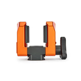 3 Legged Thing The Shapeshifter Stock-Adaptive Rifle Support Saddle, ARCA-Swiss Compatible Shooting Rest, Aerospace-Grade Magnesium Alloy - Lava (Black/Orange)