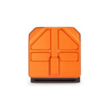 3 Legged Thing The Shapeshifter Stock-Adaptive Rifle Support Saddle, ARCA-Swiss Compatible Shooting Rest, Aerospace-Grade Magnesium Alloy - Lava (Black/Orange)