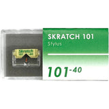 JICO SKRATCH 101-40 Replacement Styli Compatible with Shure M44-7, JICO J44A 7 & JICO IMPACT (2-Pack)