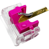 JICO DVS Replacement Styli Optimized for Time Code Vinyl Compatible with Shure M44-7, JICO J44A 7 & JICO IMPACT (2-Pack)