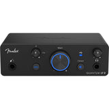 Fender Quantum LT 2 2x2 USB-C Audio Interface Bundle with Pop Filter, Kellards XLR-P20T Pro 20 ft XLR Microphone Cable, Polsen HPC-A30 Closed-Back Studio Monitor Headphones