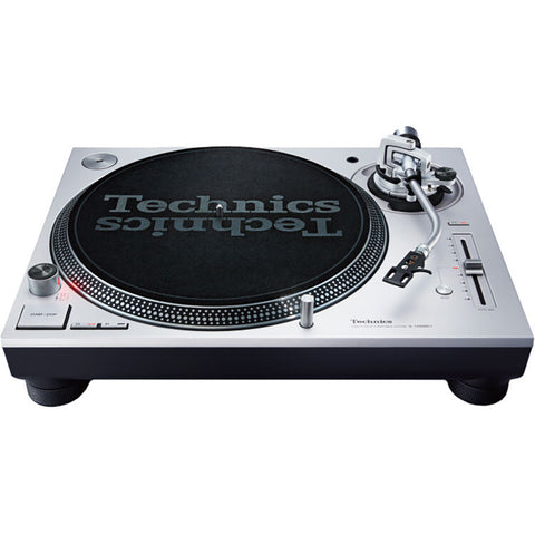Technics SL1200MK7PS Pro DJ Turntable Stable Rotation Coreless Direct Drive Motor Vibration Resistant Cabinet Enhanced Tracking Tonearm Noise Suppressing Insulator Silver Edition