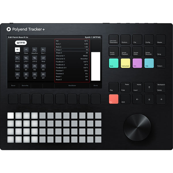 Polyend Tracker+ 16-track Stereo Sampler, Drum Machine, and Synthesizer