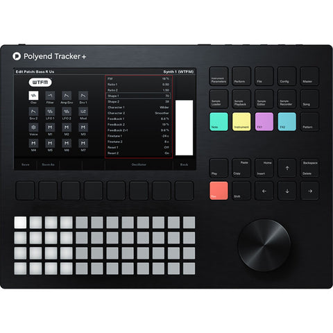 Polyend Tracker+ 16-track Stereo Sampler, Drum Machine, and Synthesizer