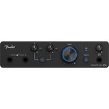 Fender Quantum LT 4 4x2 USB-C Audio Interface Bundle with Pop Filter, Kellards XLR-P20T Pro 20 ft XLR Microphone Cable (Pack of 2), Polsen HPC-A30 Closed-Back Studio Monitor Headphones