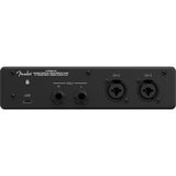 Fender Quantum LT 4 4x2 USB-C Audio Interface Bundle with Pop Filter, Kellards XLR-P20T Pro 20 ft XLR Microphone Cable (Pack of 2), Polsen HPC-A30 Closed-Back Studio Monitor Headphones