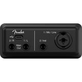Fender AudioBox Go 2x2 USB-C Audio Interface Bundle with Polsen HPC-A30 Closed-Back Studio Monitor Headphones, Kellards XLR-P20T Pro 20 ft XLR Microphone Cable, Pop Filter
