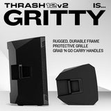 Mackie Thrash12v2 12" 1300W Powered Loudspeaker with Bluetooth, Black