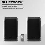 Mackie Thrash15v2 15" 1300W Powered Loudspeaker with Bluetooth, Black