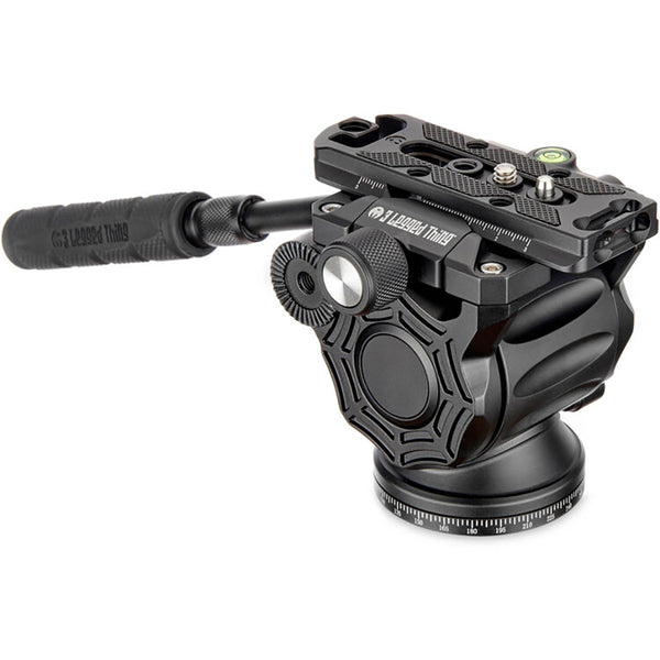 AirHed Cine Arca Videohead, Rotateable Clamp ,Telescopic Arm Darkness/Matte Black