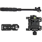 AirHed Cine Arca Videohead, Rotateable Clamp ,Telescopic Arm Darkness/Matte Black