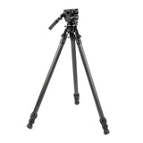 3 Legged Thing RIDLEY Carbon Fibre Levelling Base Tripod & AirHed CC - Darkness