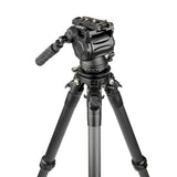 3 Legged Thing RIDLEY Carbon Fibre Levelling Base Tripod & AirHed CC - Darkness