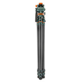 3 Legged Thing RIDLEY Carbon Fibre Levelling Base Tripod & AirHed CC - Slate Grey