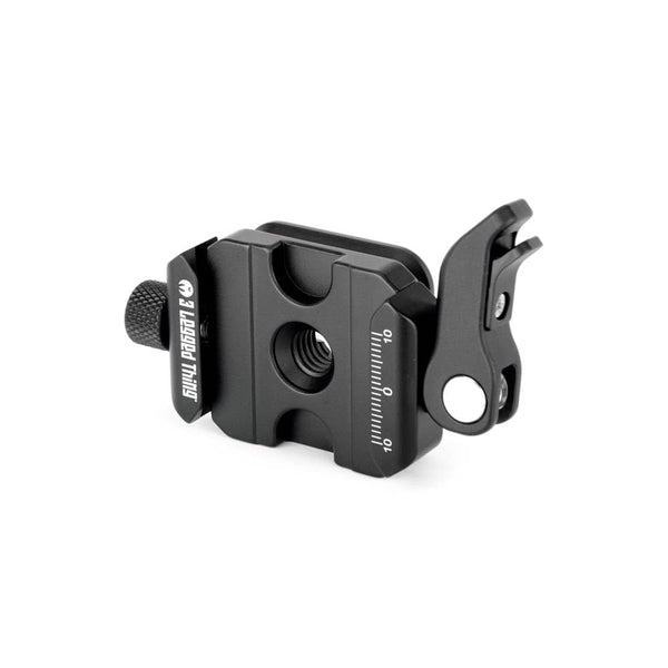 Lever/Twist Clamp Universal Adapter wo/Plate to convert to Arca, with Arca Base Blk/Blk