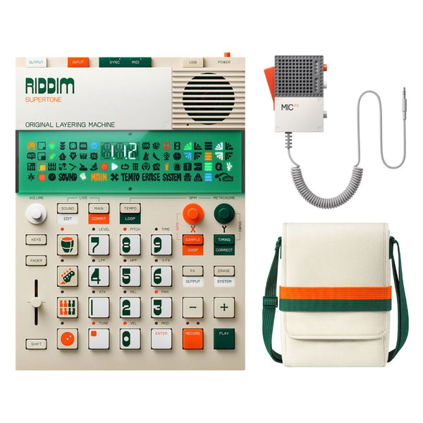 TE EP-40 Riddim Sampler Bundle with EP-2350 FX-MIC & Canvas Bag New