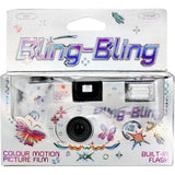 Retocolor Bling-Bling 400 35mm Disposable Film Camera 27EXP, ISO400, Color Negative Film, Focus Free, Easy to Use, Built in Flash, Single Use (Film and Battery Included)