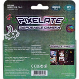 Retocolor Pixelate 400 35mm Disposable Film Camera 27EXP, ISO400, Color Negative Film, Focus Free, Easy to Use, Built in Flash, Single Use (Film and Battery Included) (Pixelate)