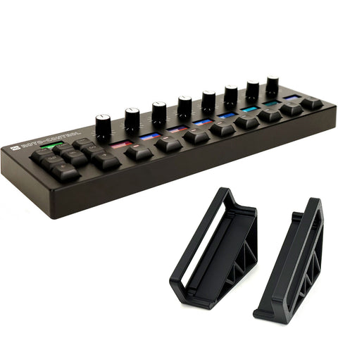 Mother Mantis: Melbourne Instruments ROTO-CONTROL DAW and MIDI Controller Bundle with Instruments ROTO-CONTROL Controller Stand Melbourne Instruments