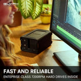 Glyph Technologies 44TB Blackbox PRO RAID 2-Bay USB-C 3.2 Gen 2 RAID Array (2 x 22TB)