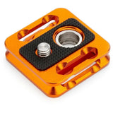 3 Legged Thing XPAND QD4 Quick Release Plate 38x38mm (Orange)