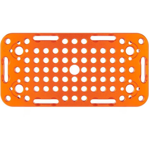3 Legged Thing XPAND Cheese Plate (2.8 x 5.5", Orange)