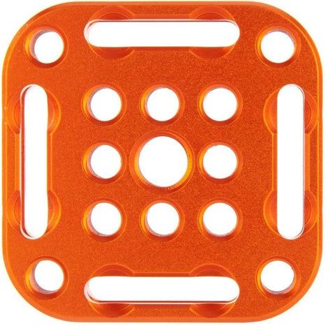 3 Legged Thing XPAND Cheese Plate (2 x 2", Orange)