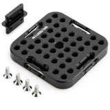 3 Legged Thing XPAND Cheese Plate (2.8 x 2.8", Black)