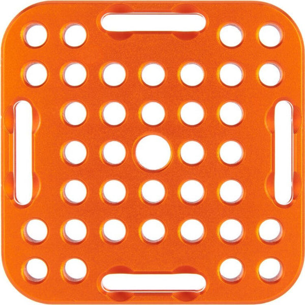3 Legged Thing XPAND Cheese Plate (2.8 x 2.8", Orange)