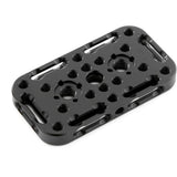 3 Legged Thing XPAND Cheese Plate (2 x 3.5", Black)