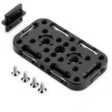 3 Legged Thing XPAND Cheese Plate (2 x 3.5", Black)