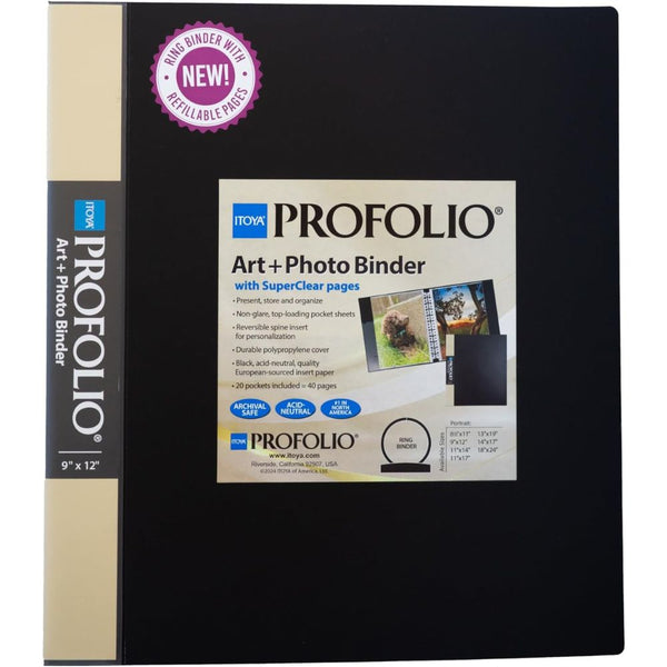 Itoya ProFolio Art + Photo Binder (9"x12")