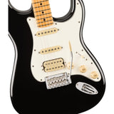 Fender Player II Stratocaster HSS, Maple Fingerboard, Black Bundle with Fender FE620 Electric Guitar Gig Bag (Black), Fender 12-Pack Picks and Fender 10ft Instrument Cable