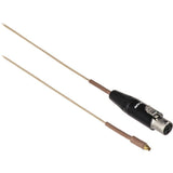 Hosa Mogan CABLE-BG-1SH 1.2 Millimeter Cable in Beige Compatible with Shure Transmitters