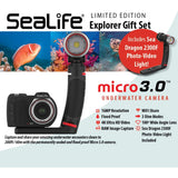 SeaLife Micro 3.0 Limited Edition Underwater Camera and Photo-Video Dive Light Gift Set