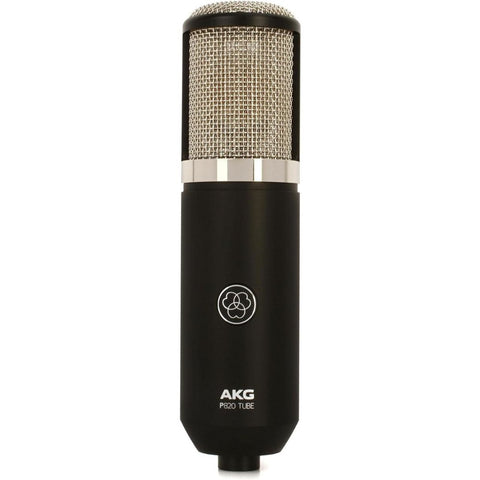 AKG Pro Audio P820 Tube Condenser Microphone, Multi-Pattern,Blue